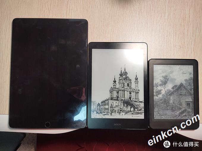 尺寸对比，iPad10.5'，nova2 7.8'，poke pro 6'