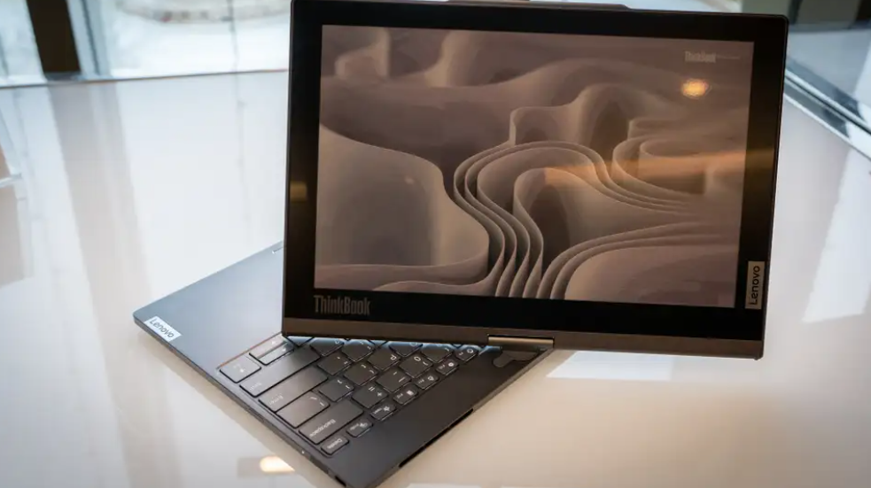 Lenovo Made a Windows Laptop With a Rotating E Ink Display