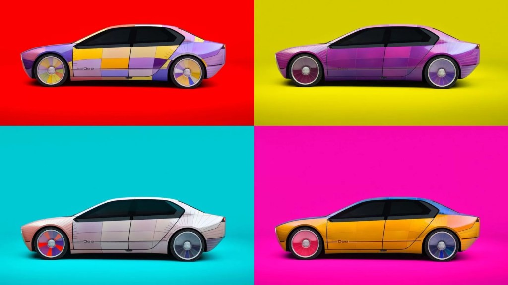 BMW’s color-changing CES concept points to 2025 Neue Klasse