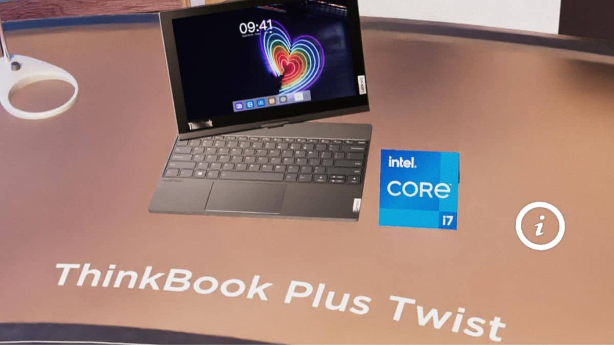 Behold the Lenovo Thinkbook Plus Twist on CES 2023