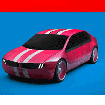 电子纸智慧皮肤-Prism-BMW电子纸车衣