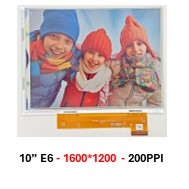 10” E6 - 1600*1200 - 200PPI