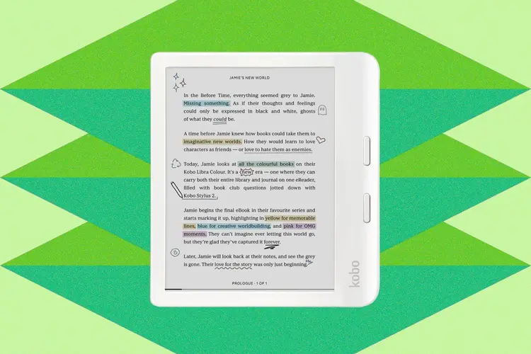 Kobo把Kindle逼到墙角：彩色墨水屏+手写笔