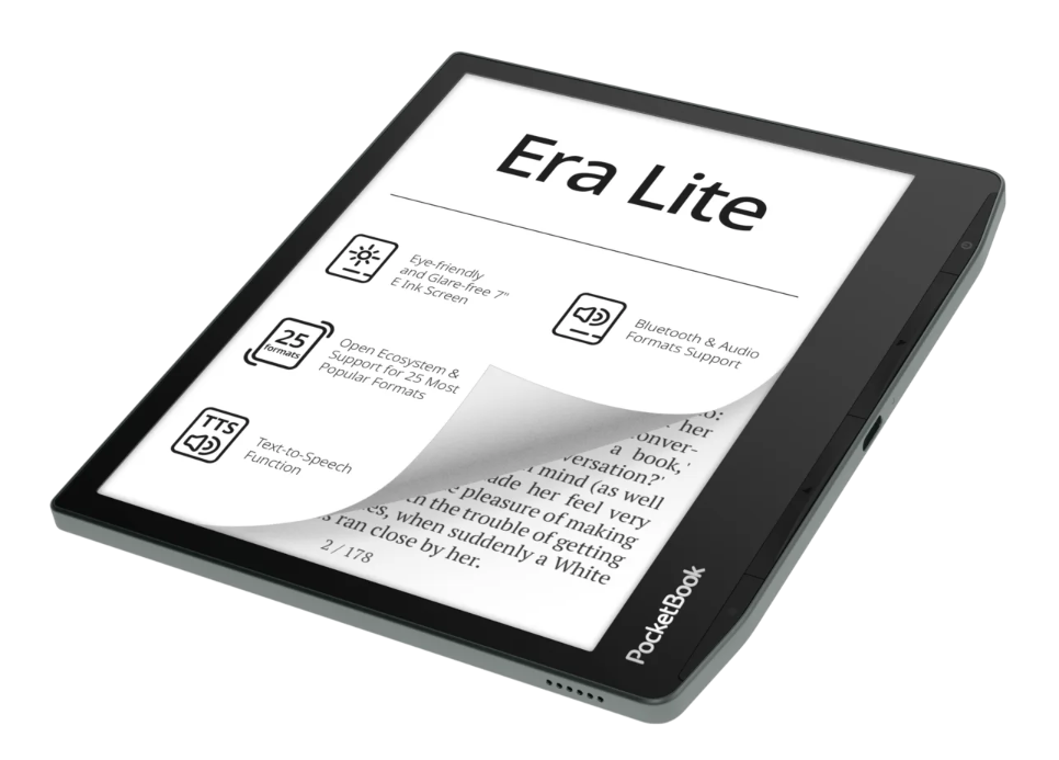 PocketBook Era Lite 发布：搭载E Ink  Carta 1300 屏，亲民价入门电纸书