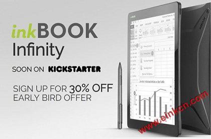 10.3″ InkBook Infinity eReader and Notepad Coming Soon
