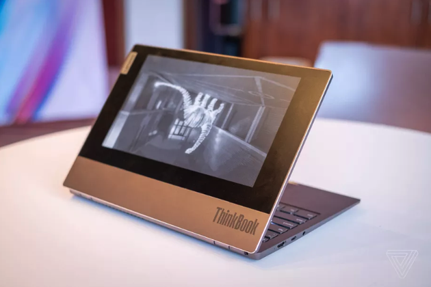 联想Lenovo ThinkBook Plus 给笔记本加个墨水屏 售价1199USD-CES2020