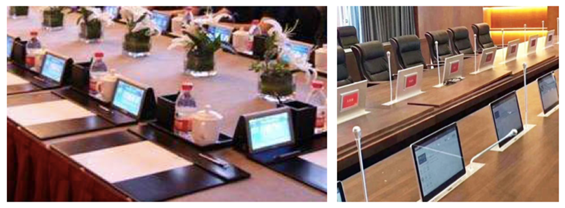 上海零零智能推出EInk电子墨水屏电子会议桌牌 让开会更轻松