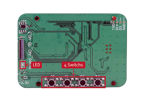 E Ink 2.9˝ EL029TR1电子墨水屏开发板Mbed shield board (EVK1.1-017415)