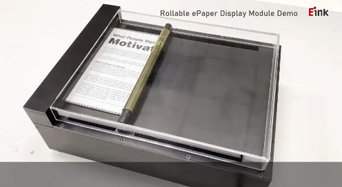 【技术新突破】E Ink卷轴式电子纸，可以像报纸一样卷起来！