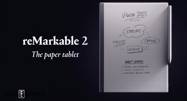 國外電紙書品牌 reMarkable 2 發布：全新的外觀、最薄的電紙書！