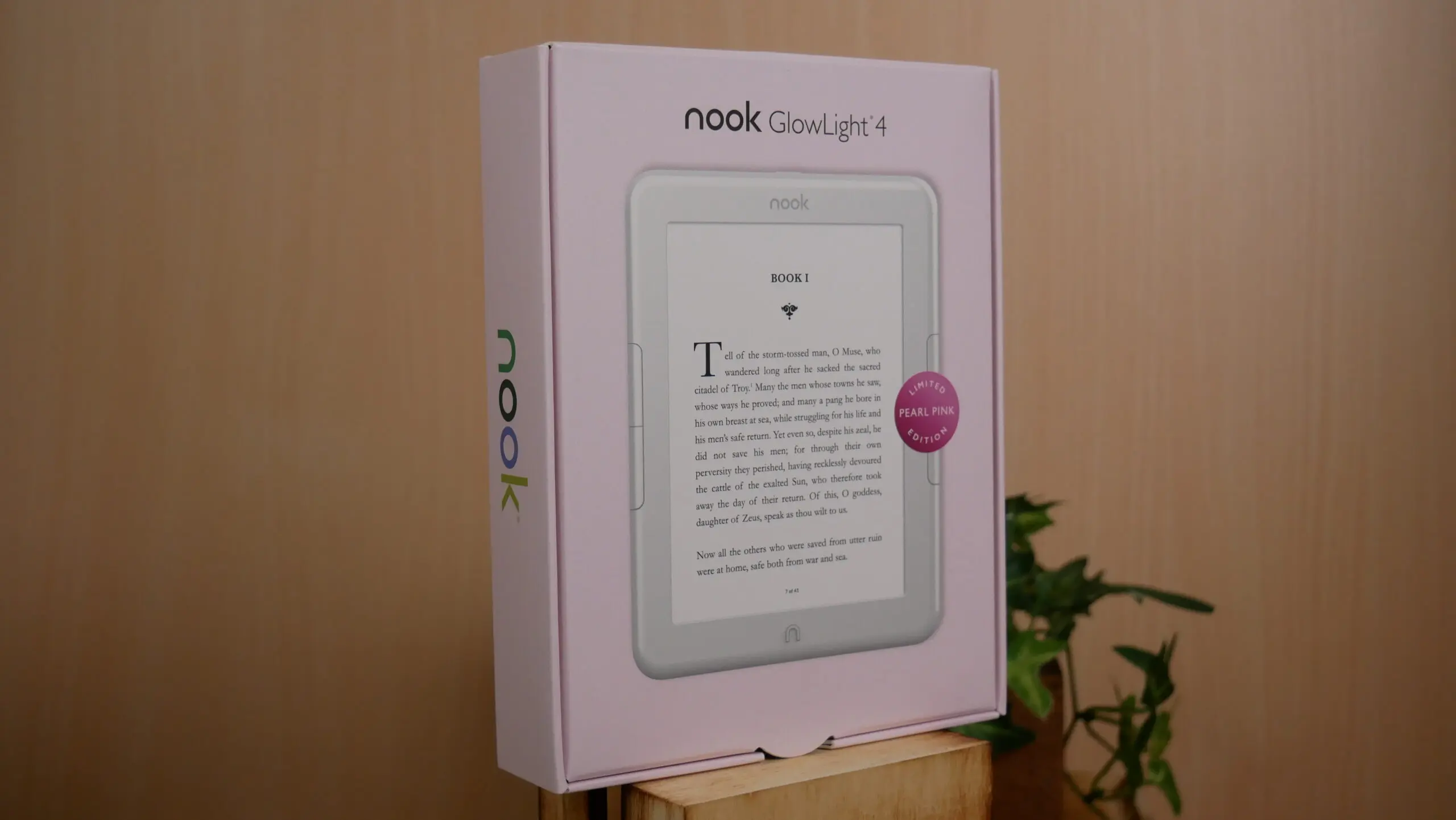 Barnes and Noble Nook Glowlight 4 with Pearl Pink Review