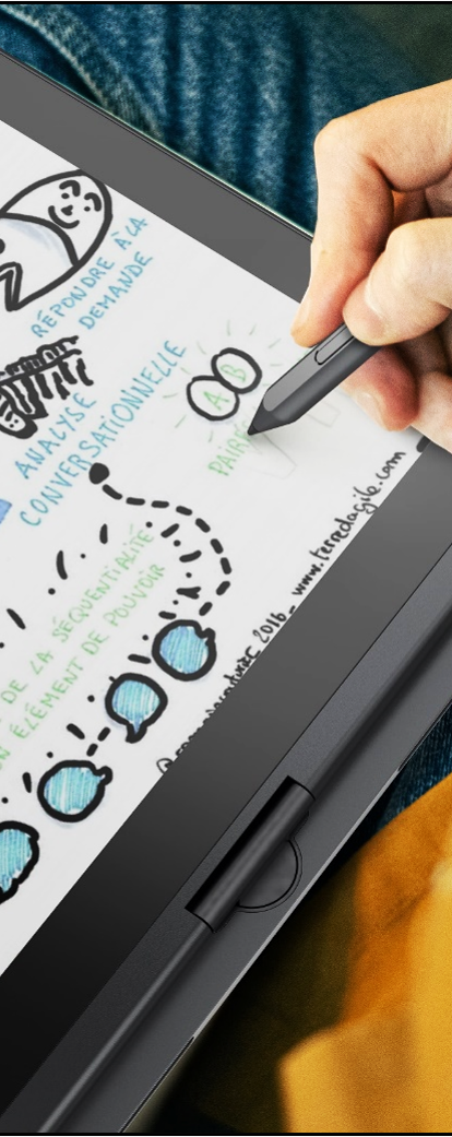全球首款OLED+彩色墨水翻转双屏笔记本ThinkBook Plus Twist上市  第2张